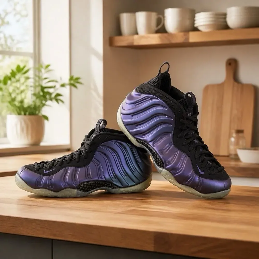 2017 Nike Air Foamposite One Size 9 Mens Custom Eggplant No Box